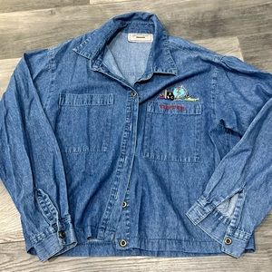 Vintage Teacher Button Up